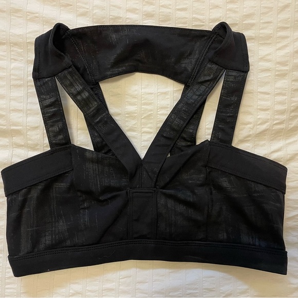 JO+JAX-Black Strappy Sports Bra - Picture 1 of 3
